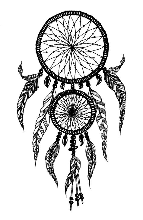 Double dream catcher Dream Catcher Sketch, Dreamcatcher Drawing, Dream Catcher Drawing, Tattoo Son, Temporary Tattoo Paper, Dream Catcher Tattoo Design, Dreamcatcher Design, Club Attire, Dream Catcher Art