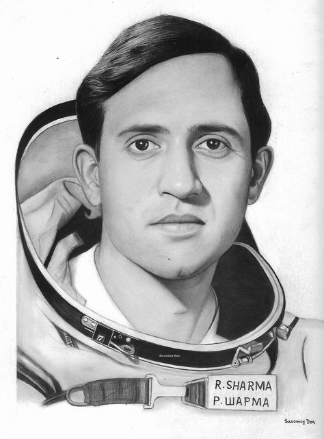 My new work 🙂
With graphite and charcoal pencil on Strathmore Bristol smooth paper

Face - Rakesh Sharma (Former Indian Air Force pilot) Space Line Art, Rakesh Sharma, Astronaut Drawing, Paper Face, Pencil Drawing Images, Air Force Pilot, Charcoal Pencil, Indian Air Force, Sports Graphic Design