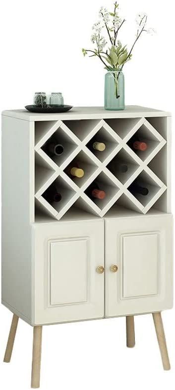 Tabletop Wine Bottle Holder Layered Storage Wine Rack, Wine Cabinet Storage Cabinets, Wine Racks for Floor Standing Up, Wine Holder for Living Room Kitchen Wine Racks Wine Bar Decor ( Color : White ) Kitchen Wine Racks, Fridge Color, Wine Bar Decor, Stackable Wine Racks, Wine Storage Cabinets, Locker Designs, Kitchen Wine Rack, Bar Cabinets, Cabinet Shelf