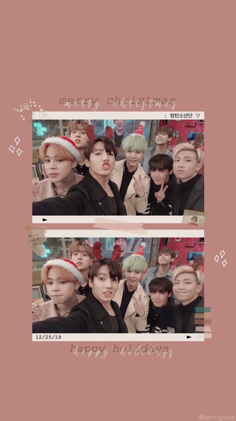 Bts Wallpaper Christmas, Bts Christmas Aesthetic, Christmas Bts Wallpaper, Bts Christmas Wallpaper, Marry Christmas Wallpaper, Christmas Bts, Bts Christmas, Kpop Backgrounds, Thanksgiving Wallpaper