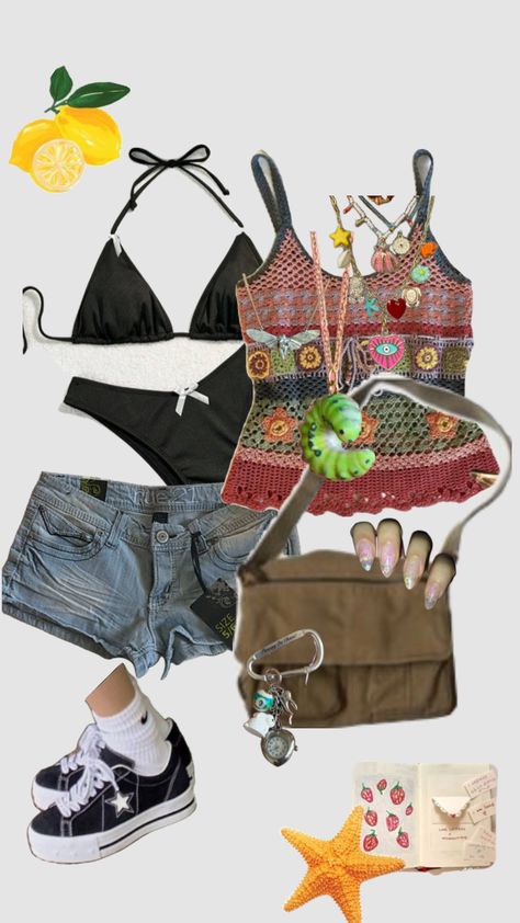 summer outfit!! maximalist (kinda) Fitness Inspo, Summer Outfit, Summer Outfits, Ootd, Spring Summer