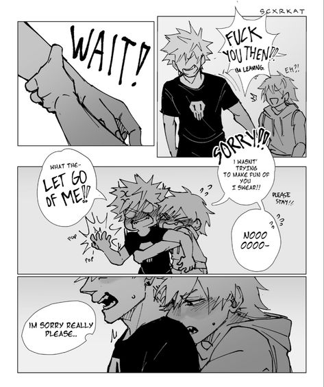 Kiribaku Manga, Kirishima X Bakugo, Bakugo Mha, Kirishima My Hero Academia, Self Indulgence, Drawing Cartoon Faces, My Hero Academia Memes, Boku No Hero Academia Funny, Cartoon Crossovers