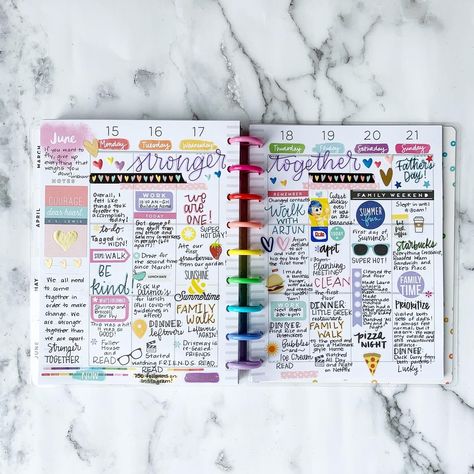 Memory Planning homeorganization #plannernotes #printableplanner🍪 Happy Planers Ideas, Memory Keeping Journal Ideas, The Happy Planner Ideas For Beginners, Happy Planner Weekly Layout Ideas, Planner Ideas Decoration, Happy Planner Inspiration, Planner Setup Ideas, Happy Planner Spread, Planner Challenge