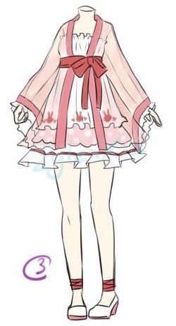 Pretty Outfits Drawing, Cute Art Clothes, Cute Character Outfits, Cute Anime Outfits, Vestidos Anime, Magical Girl Outfit, Dress Design Drawing, Clothing Design Sketches, Drawing Anime Clothes