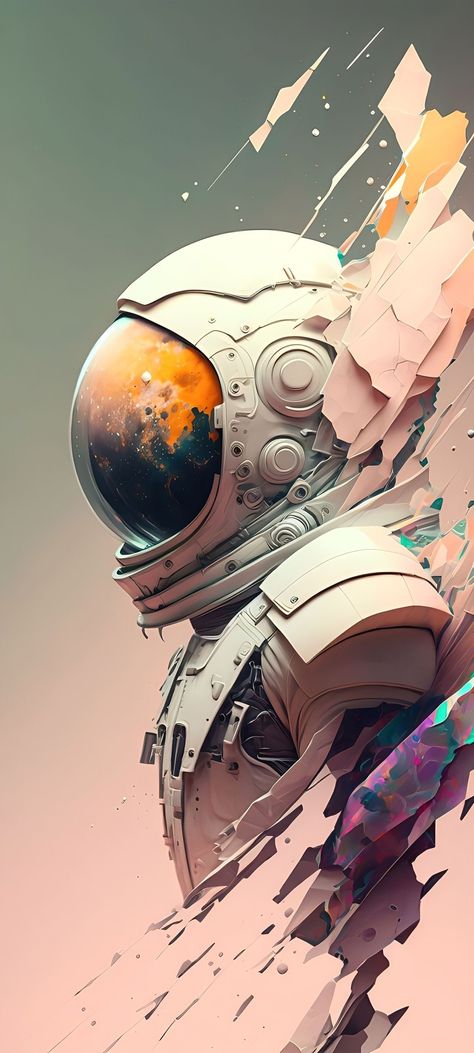 Astronaut Art Wallpaper, Home Screen Wallpaper Hd, Space Iphone Wallpaper, Astronaut Wallpaper, Space Phone Wallpaper, Astronaut Art, Cocoppa Wallpaper, Space Artwork, Geniale Tattoos