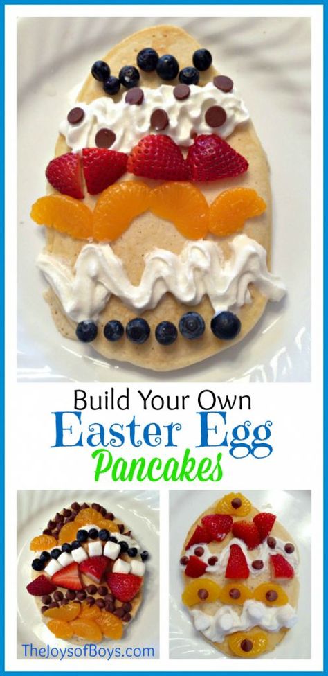 Breakfast Ideas For Work Party, Breakfast Ideas For Work, Easy Easter Breakfast, Easter Breakfast Ideas, Easter Pancakes, Easter Camping, Egg Pancakes, Breakfast Ideas For Kids, Easter Snacks