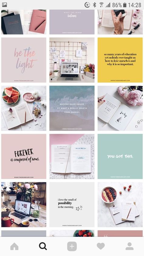 Ig Palette Feed Ideas, Instagram Feed Education, Therapist Instagram Feed, Coaching Instagram Feed, Instagram Feed For Psychologist, Insta Branding, Insta Theme, Instagram Branding Design, Canva Tips