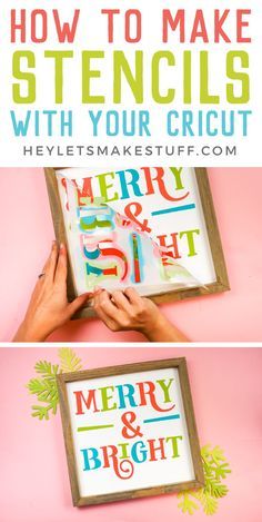 Cricut Stencil Vinyl, Cricut Stencil, Making Stencils, Stencils Tutorials, Cricut Supplies, Cricut Stencils, Cricut Explore Projects, Stencil Vinyl, Stencil Projects