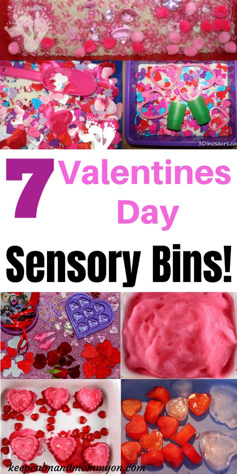 Valentines Sensory Activities, Sensory Activities For Kids, Sensory Bin Ideas, Valentine Sensory, Preschool Valentine, Sensory Activities For Preschoolers, Valentines Theme, Preschool Sensory, Sensory Ideas