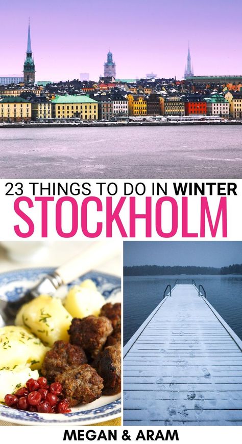 Stockholm In January, Stockholm At Christmas, Stockholm In February, Where To Travel In January, Stockholm Sweden Winter, Stockholm Christmas Market, What To Do In Stockholm, Winter In Stockholm, Stockholm Things To Do