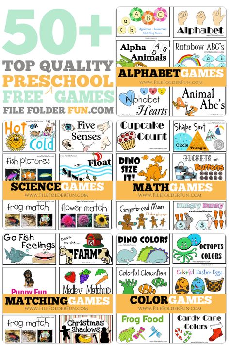 50+ Top Quality Free Preschool File Folder Games Preschool File Folder Games, Preschool Folder, Preschool Learning Games, File Folder Games Preschool, Folder Ideas, Folder Activities, File Folder Activities, File Folder Games, Study Ideas