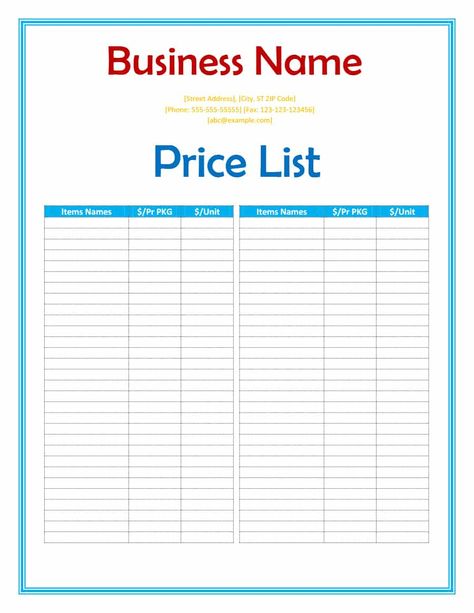 The surprising 40 Free Price List Templates (Price Sheet Templates) ᐅ For Rate Card Template Word images below, is section … Menu Price List Design, Photography Price List Template, Ticket Template Free, Table Of Contents Template, Homeschool Transcripts, Raffle Tickets Template, Rate Card, Shopping List Template, Price List Design