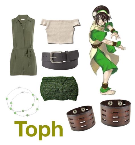 Toph Beifong Cosplay Diy, Toph Avatar Inspired Outfits, Toph Beifong Inspired Outfit, Air Bender Outfit, Atla Cosplay, Toph Cosplay, Atla Toph, Avatar Party, College Costumes