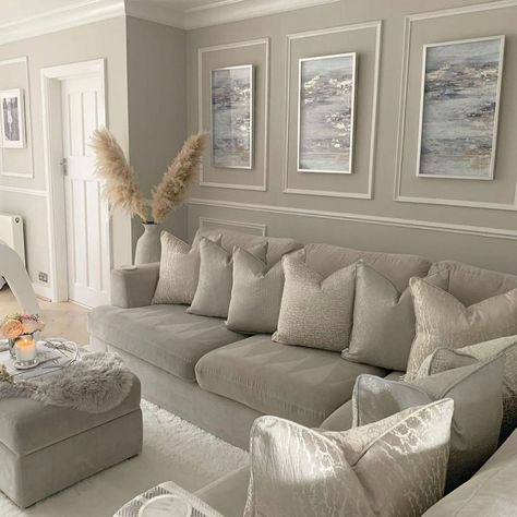 Taupe Living Room, Sala Vintage, Aesthetic Living Room, Living Room Color Schemes, Lounge Ideas, Living Room Design Decor, Living Room Decor Cozy, Home Design Living Room, White Living Room