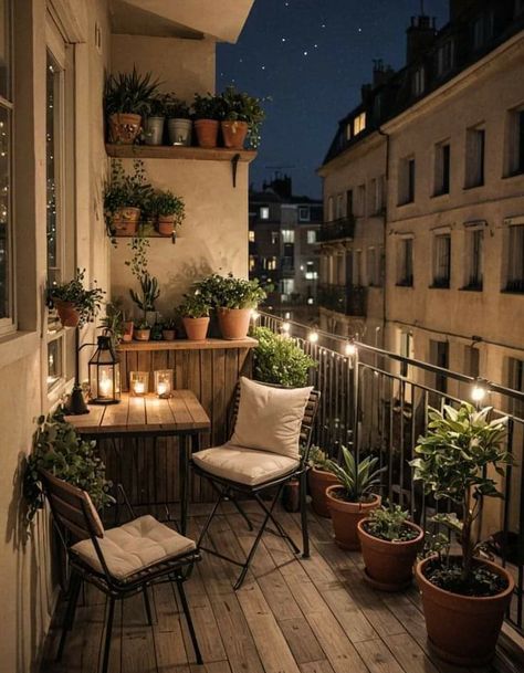 House Balcony, Small Balcony Design, Dream Apartment Decor, Future Apartment Decor, Outdoor Balcony, Small Balcony Decor, Apartment Balcony Decorating, Apartment Decor Inspiration, Balcony Design