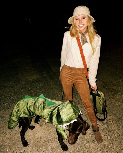 Zookeeper Costume, Safari Costume, Girl Halloween Costume, Sweater Season, Girl Halloween, Dog Halloween Costumes, Dog Costume, Halloween Costumes For Girls, Halloween Girl