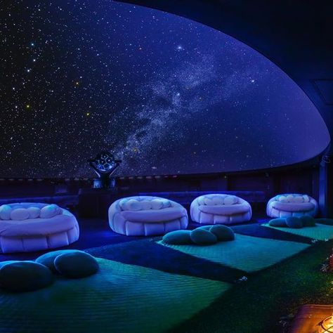 Planetarium Aesthetic, Space Ceiling, Space Club, Space Hotel, Tokyo Japan Travel, Fun Indoor Activities, Baby Its Cold, Its Cold, Sensory Room