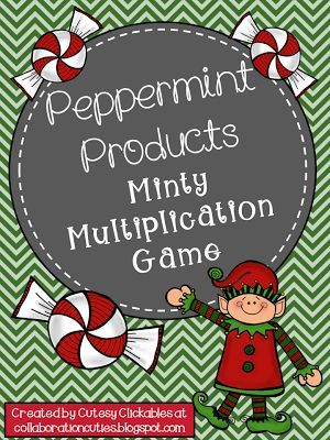 Free Winter and Holiday Themed Math Games- {Multiplication and Prime and Composite} Christmas Math Games, Christmas Multiplication, Holiday Math Activities, Multiplication Fact Fluency, Multiplication Game, Basic Multiplication, Winter Products, Prime And Composite, Holiday Math