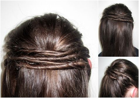 Twisted Half Up Half Down Hair Winter, Formal Ideas, Open Me, Prom Hairstyles, Pretty Stuff, Pretty Hair, Hair Long, Hair Photo, Half Up Half Down