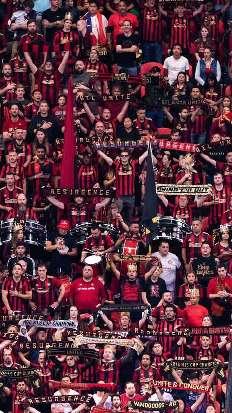 We love our 17s #supporters #wallpaper #17s Atlanta United Wallpaper, United Wallpaper, Soccer Teams, Atlanta United Fc, Atlanta United, Us Soccer, Sports Photos, Soccer Team, Mls