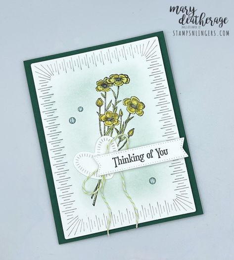 Radiating Stitches Dies, Hand Stamped Cards, Envelope Punch Board, Custom Envelopes, Card Sentiments, Gift Card Holder, Sympathy Cards, Flower Cards, Free Tutorial