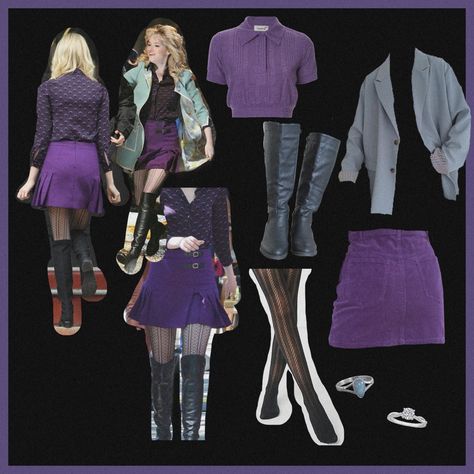 Gwen Stacy Clothes Aesthetic, Gwen Stacey Inspired Outfits, Gwen Stacy Outfit Ideas, Gwen Stacy Inspired Outfits, Gwen Stacy Outfits, Gwen Stacy Costume, Gwen Aesthetic, Movie Character Outfits, Gwen Cosplay