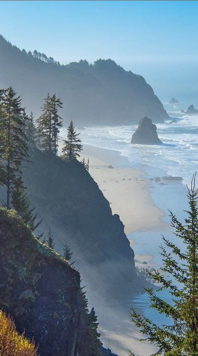 California Cabin, Magical Landscapes, Ecola State Park, Southern Oregon Coast, Matka Natura, Belle Nature, Southern Oregon, Lukisan Cat Air, Oregon Coast