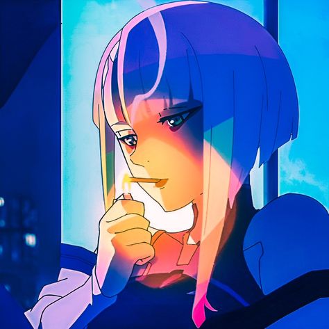 Lucyna Kushinada Icon, Lucy Kushinada, Edge Runners, Cyberpunk Female, Cyberpunk Edgerunners, Cyberpunk Anime, Arte Cyberpunk, Animation Art Character Design, Manga Collection