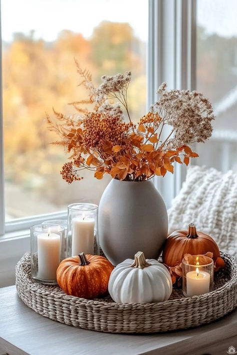 Minimalist Home Decor Ideas, Minimalist Decor Ideas, Autumn Interior, The Golden Rule, Season Decor, Cozy Fall Decor, Kitchen Island Decor, Cozy Home Decor, Fall Thanksgiving Decor