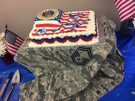 Airforce Retirement Party Ideas, Military Promotion Party, Air Force Retirement Party Ideas, Military Retirement Party Ideas, Air Force Retirement Party, Military Retirement Party, Retirement Reception, Air Force Retirement, Promotion Ceremony