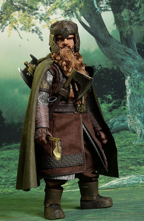 Gimli Lord of the Rings sixth scale action figure by Asmus Toys Gimli Lord Of The Rings, Lotr Art, Long Beards, Cosplay Diy, Legolas, Character Costumes, Diy Halloween Costumes, Photography Photos, Lord Of The Rings