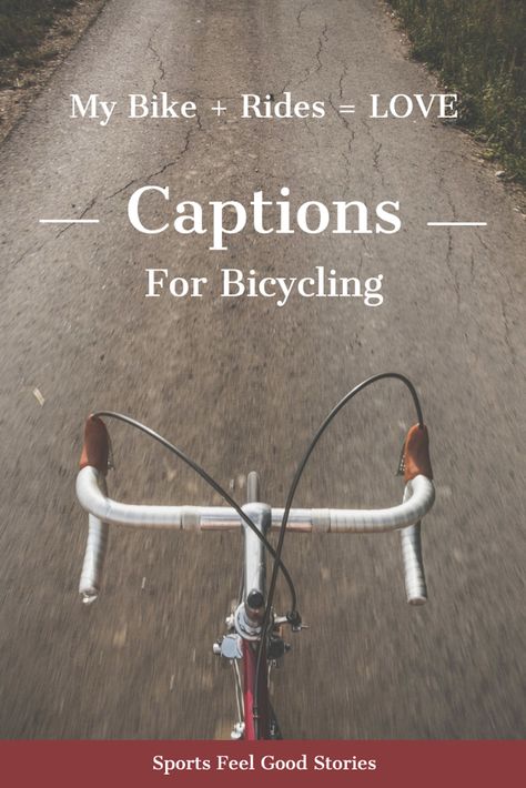 A biker's dream: check out all of these fun bking captions and quotes. Perfect for posts. #bicycle #cycling #captions Riding Bike Quotes, Bicycle Quotes Inspiration, Cycling Captions For Instagram, Mountain Bike Quotes, Cycling Quotes Inspirational, Captions For Bike Pics, Bicycle Quotes Funny, Bicycle Sayings, Bike Ride Captions Instagram