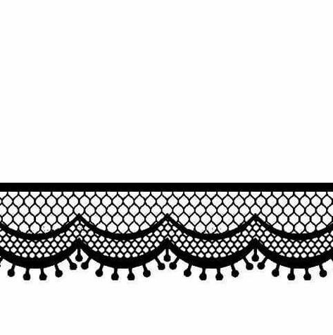 Laces Lace Line Art, Garter Tattoo Stencil, Lace Patterns Drawing Templates, How To Draw Lace, Coreldraw Design, Bow Tattoo Designs, Garter Tattoo, Lace Tattoo Design, Lace Drawing