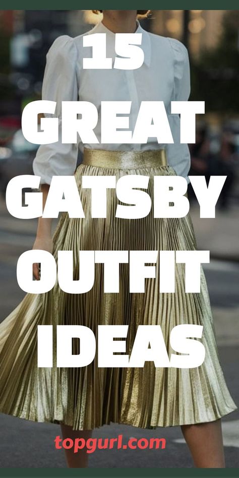 Channel your inner flapper with these 15 Great Gatsby outfit ideas! ✨💃 Step into the Roaring Twenties with style and glam. Ready to dazzle at your next event? Click to explore more! 👗🎉 #GreatGatsbyFashion #FlapperStyle #VintageGlam 20s Fashion Gatsby Costume Ideas, Grate Gatsby Outfits, Great Gatsby Party Outfit Ideas, Great Gatsby Holiday Party, 20s Aesthetic Outfit, 1920s Fashion Inspiration, Vegas Glam Outfit, The Great Gatsby Outfit Ideas Women, 1920s Outfit Ideas Gatsby