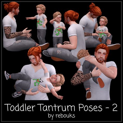 Sims 4 Toddler Poses, Baby Mama Drama, Mother Daughter Poses, Toddler Poses, Tantrums Toddler, Sims 4 Family, Sims 4 Children, Tumblr Sims 4, Sims 4 Toddler