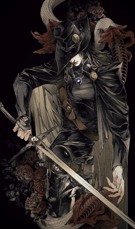 Castlevania Wallpaper, Vampire Hunter D, Bloodborne Art, Images D'art, Male Character, Vampire Hunter, Goth Art, Poses References, Ethereal Art