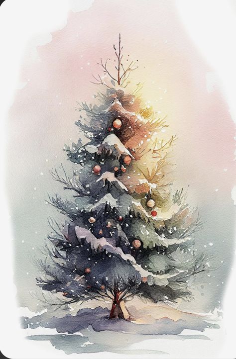 Christmas Trees Drawing, Poster Natal, Paper Craft Christmas, Christmas Tree Drawing, Christmas Wallpaper Free, Christmas Tree Clipart, Watercolor Postcard, Christmas Illustrations, Christmas Wallpapers