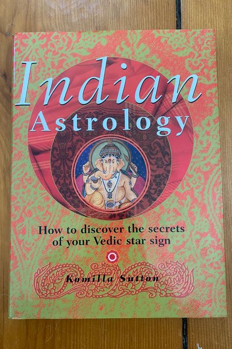 The front cover of Indian Astrology - how to discover the secrets of your Vedic star sign showing the elephant-headed Ganesh Indian Astrology, Healing Books, Astrology Books, Unread Books, Gardening Books, Vedic Astrology, Spirituality Books, Note Writing, Indian Jewellery