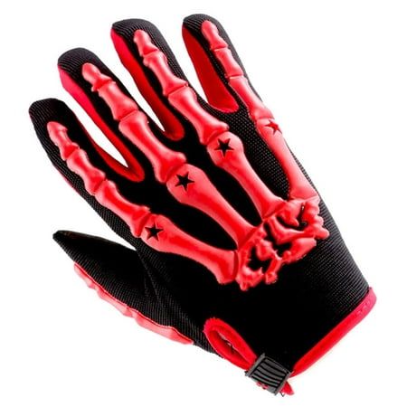 Size Chart XS (2.75 inch); S (3.15 inch); M (3.54 inch); L (3.94 inch); XL (4.33 inch); XXL (4.72 inch); Size: One Size.  Color: Red. Atv Gear, Skeleton Gloves, Motocross Gloves, Automotive Apparel, Cafe Racer Build, Kid Gloves, Bike Gloves, Sports Gloves, Cycling Gloves