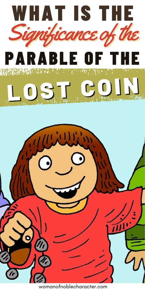 The Lost Coin Craft, Parable Of The Hidden Treasure, Parable Of The Lost Coin Coloring Page, Lost Coin Parable Craft, Parable Of The Lost Coin, The Parable Of The Lost Sheep, Parable Of The Hidden Treasure And Pearl, Colors In The Bible, Coin Crafts