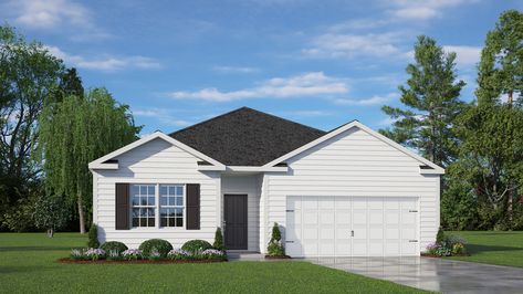 Floor Plan in Sonora | Lexington, NC | D.R. Horton Dr Horton Homes, House Under Construction, Lexington Nc, Home Floor Plans, Smart Home Technology, Winston Salem, Home Technology, New Homes For Sale, House Floor Plans