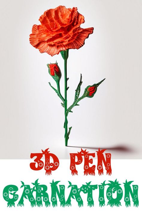 🌺🎨🖊️ Looking for a fun and creative activity? Check out this FREE template for a 3D pen from 3dkit.org! 😍🤩 Create your very own 3D carnation and let your imagination run wild! 🌸🌼 Don't miss out on this exciting opportunity to explore your artistic side. 🌟 Pin it to your DIY board and share the creativity! #3Dpen #artprojects #DIY #carnation #3dkit #creativity #funactivity #letyourimaginationrunwild #pinterestideas 🎉🎨🖍️ 3d Pen Patterns, 3d Pen Flower Template, 3d Pen Templates Free Printable, 3d Doodle Pen Templates, 3d Pens Creations, 3d Pen Christmas, 3d Printer Pen, 3d Pen Art, 3d Templates