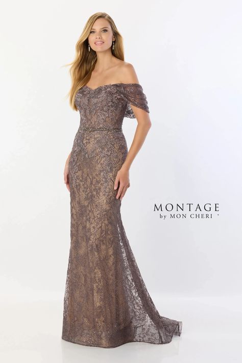 Montage #M2238. Description: A fabulous choice for your elegant celebration, this exquisite fit and flare gown is sure to make an impression. Its flattering sweetheart neckline and detachable draped sleeves make this gown effortlessly chic and versatile. Shimmering sequin embellishments and a delicate beaded belt add the perfect touch of sparkle to your special day. . Details: Fabric: Embriode Montage By Mon Cheri, Fit And Flare Gown, Draped Sleeves, Flare Gown, Drape Sleeves, Beaded Belt, Dress Order, Mon Cheri, Gowns Of Elegance