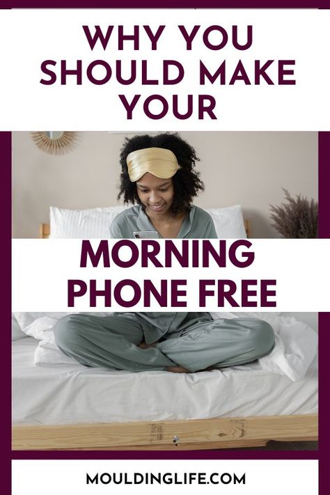 Unlock the power of phone-free mornings! Discover 6 reasons why ditching your phone can transform your day. Click to reclaim your morning routine! Break free from morning phone habits! Learn effective strategies to stop using your phone in the morning and start your day mindfully. Morning Habits | Morning Routine | Get Off Your Phone | Phone Detox Ideas | Productive Morning | Get my life together | Self Improvement Tips | How to Better Yourself | Self Improvement | Becoming a Better You Phone Detox, Get Off Your Phone, Contentment Quotes, Becoming A Better You, How To Focus Better, Productive Morning, Information Overload, Morning Habits, Get My Life Together