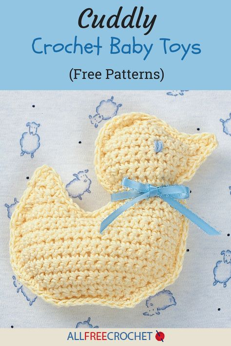 🐻🐵🚼🎉 Find handmade baby toys to crochet. These gift ideas are perfect for your little one. Toys To Crochet, Homemade Baby Toys, Baby Hat Free Pattern, Crochet Baby Cocoon, Handmade Baby Toys, Easy Crochet Baby, Crochet Baby Toys, All Free Crochet, Crochet Baby Shoes