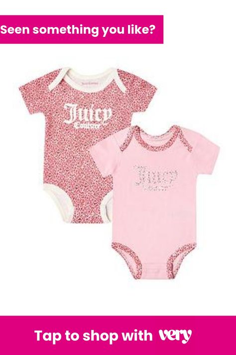 Juicy Couture Baby, Black Friday Shopping, Fashion Furniture, Body Suit, Juicy Couture, 2 Pack, Baby Onesies