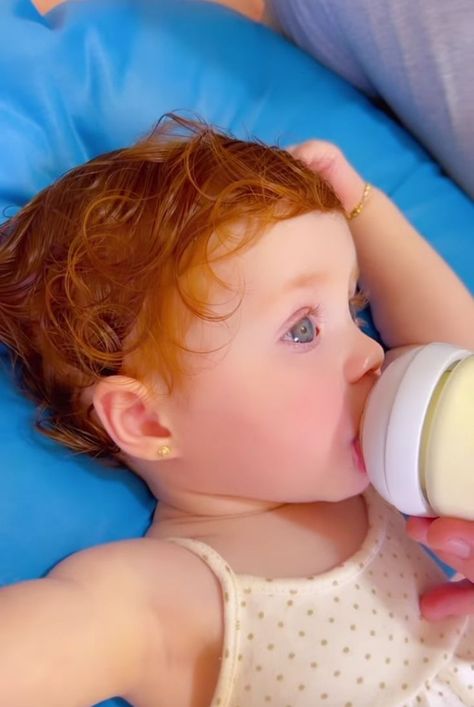 Red Head Baby Girl, Cute Kids Aesthetic, Ginger Baby Girl, Red Head Baby, Redhead Baby Girl, Red Hair Baby, Ginger Baby, Redhead Baby, Ginger Kids