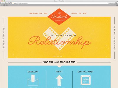 Richardwebsite Expressive Type, Wes Anderson Style, Blog Design Inspiration, Web Design Agency, Curated Design, Wes Anderson, Web Layout, Website Themes, Blog Design