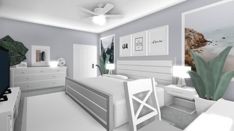 Bloxburg Builds (@BloxburgBuilds) | Twitter Aesthetic Room Bloxburg, Cute Bloxburg Bedrooms For Parents, Simple Bloxburg Bedroom, Aesthetic Bloxburg Rooms, Master Bedrooms Bloxburg, Bloxburg Interior Ideas Bedroom, Bloxburg House Bedroom, Bedroom Ideas For Bloxburg, Room Bloxburg Ideas