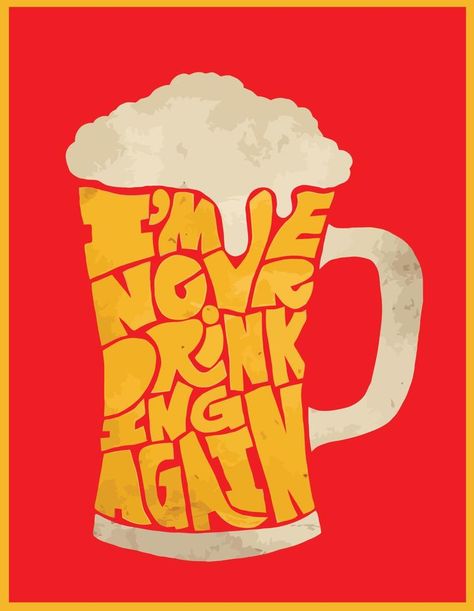 beer graphic design typography Beer Typography Design, Typography Advertisement, Beer Creative, Beer Typography, Beer Poster Design, Beer Graphic Design, Brain Graphic, Beer Branding, Beer Illustration